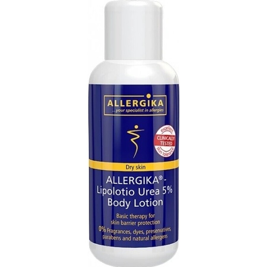 ALLERGIKA Lipolotio urea 5% 1×200 ml, Creme für atopische Haut