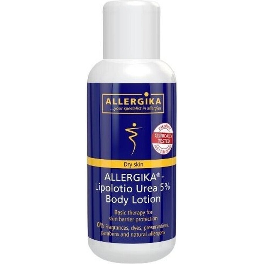 ALLERGIKA Lipolotio urea 5% 1×200 ml, Creme für atopische Haut