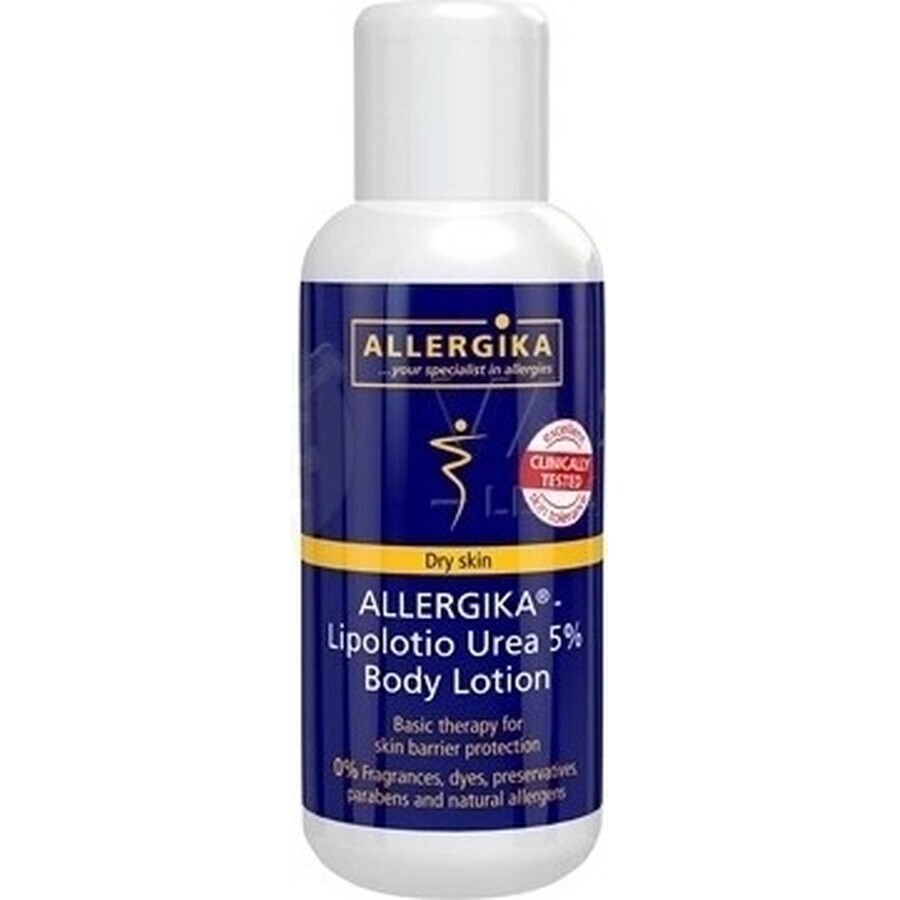 ALLERGIKA Lipolotio urea 5% 1×200 ml, Creme für atopische Haut