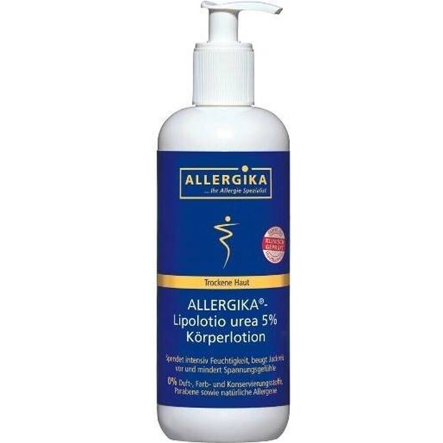 ALLERGIKA Lipolotio urea 5% 1×200 ml, Creme für atopische Haut