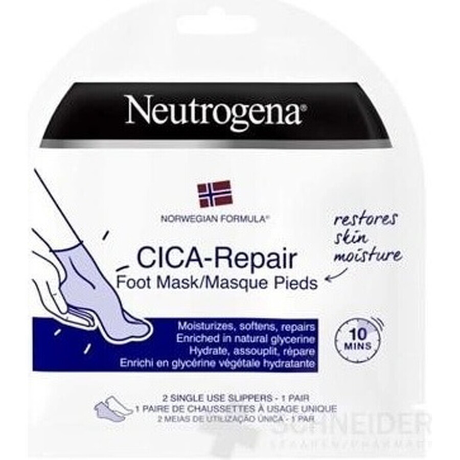 NEUTROGENA NR CICA masque de pied 1x1 paire