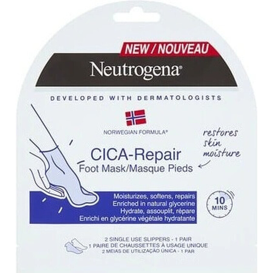 NEUTROGENA NR CICA masque de pied 1x1 paire