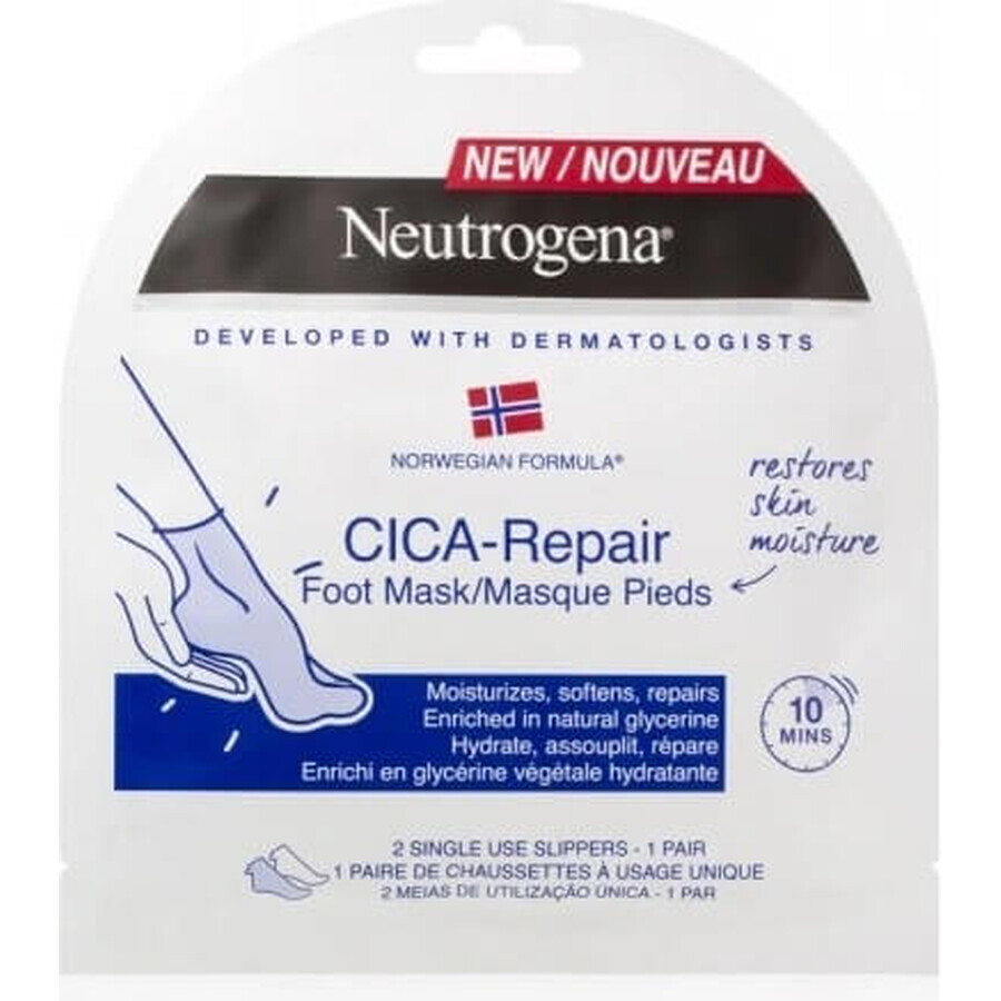 NEUTROGENA NR CICA masque de pied 1x1 paire