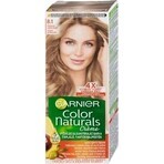 Garnier Color Naturals Tinte Permanente 8.1 Rubio Claro Platino 1×1 pieza, color de pelo