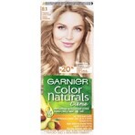 Garnier Color Naturals Tinte Permanente 8.1 Rubio Claro Platino 1×1 pieza, color de pelo