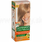 Garnier Color Naturals Tinte Permanente 8.1 Rubio Claro Platino 1×1 pieza, color de pelo