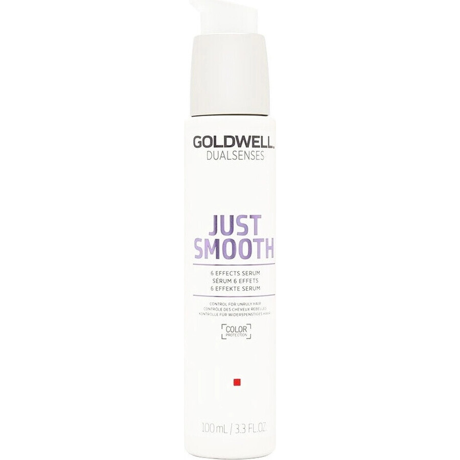 Goldwell Sérum pour cheveux indisciplinés Dualsenses Just Smooth 1×100 ml, sérum pour cheveux indisciplinés