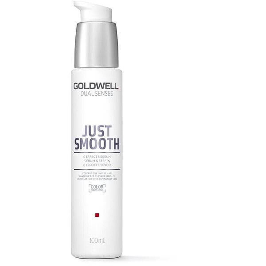 Goldwell Sérum pour cheveux indisciplinés Dualsenses Just Smooth 1×100 ml, sérum pour cheveux indisciplinés