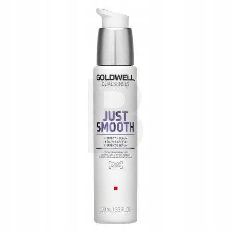 Goldwell Sérum pour cheveux indisciplinés Dualsenses Just Smooth 1×100 ml, sérum pour cheveux indisciplinés