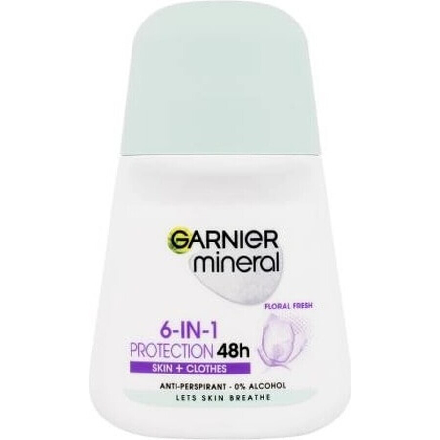 Garnier Mineral Protection 48h 1×50 ml, antitranspirante perla