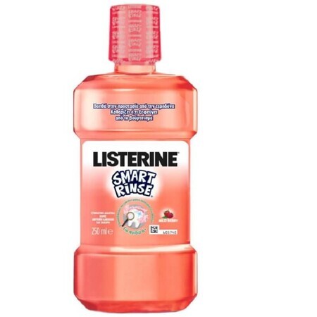 Listerine Kindermundspülung, Smart Rinse, 250 ml, Johnson&Johnson