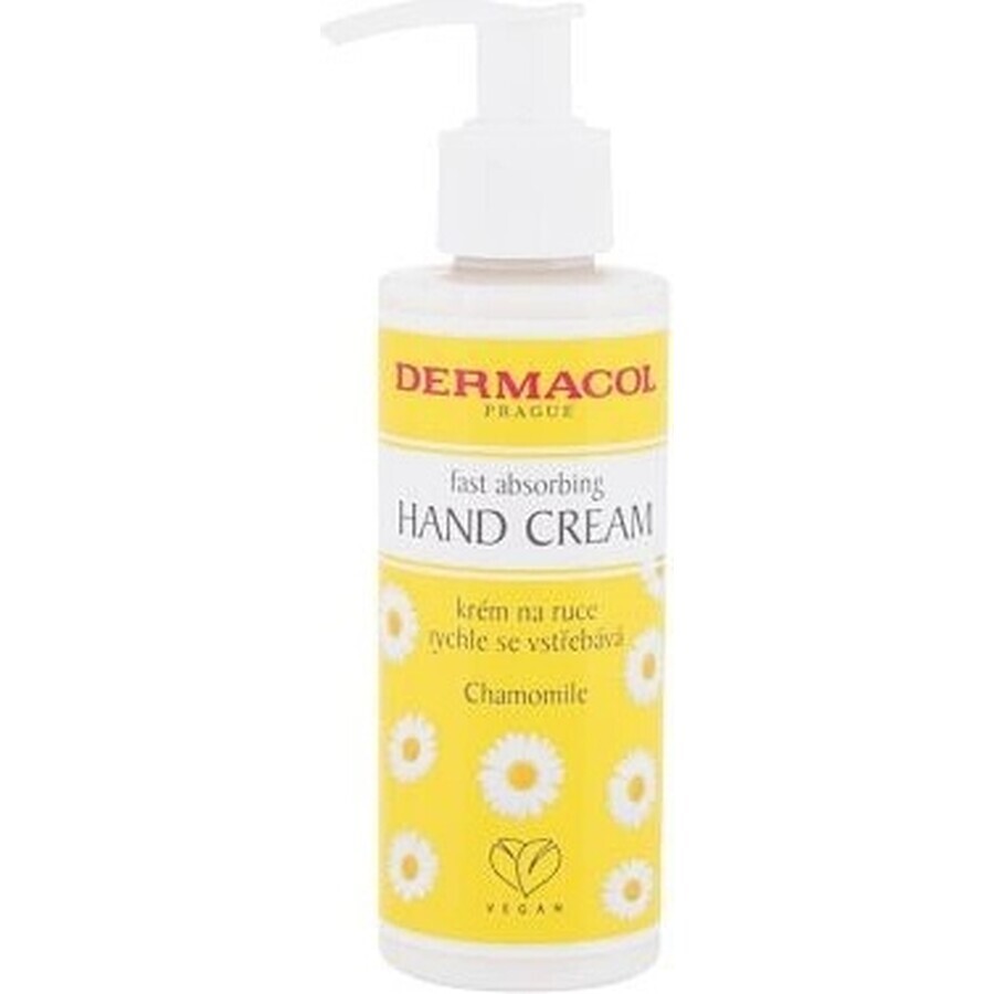 Dermacol Cremă de mâini cu absorbție rapidă Mușețel 1×150 ml, cremă de mâini