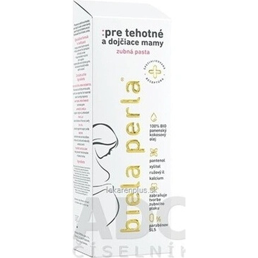 White pearl - pour les femmes enceintes et allaitantes, dentifrice 1×75 ml, dentifrice