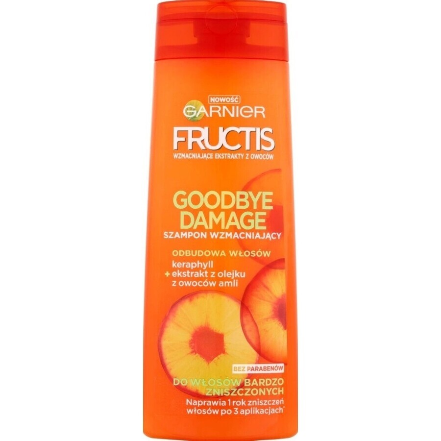 Garnier Fructis Champú Goodbye Damage 1×400 ml, champú