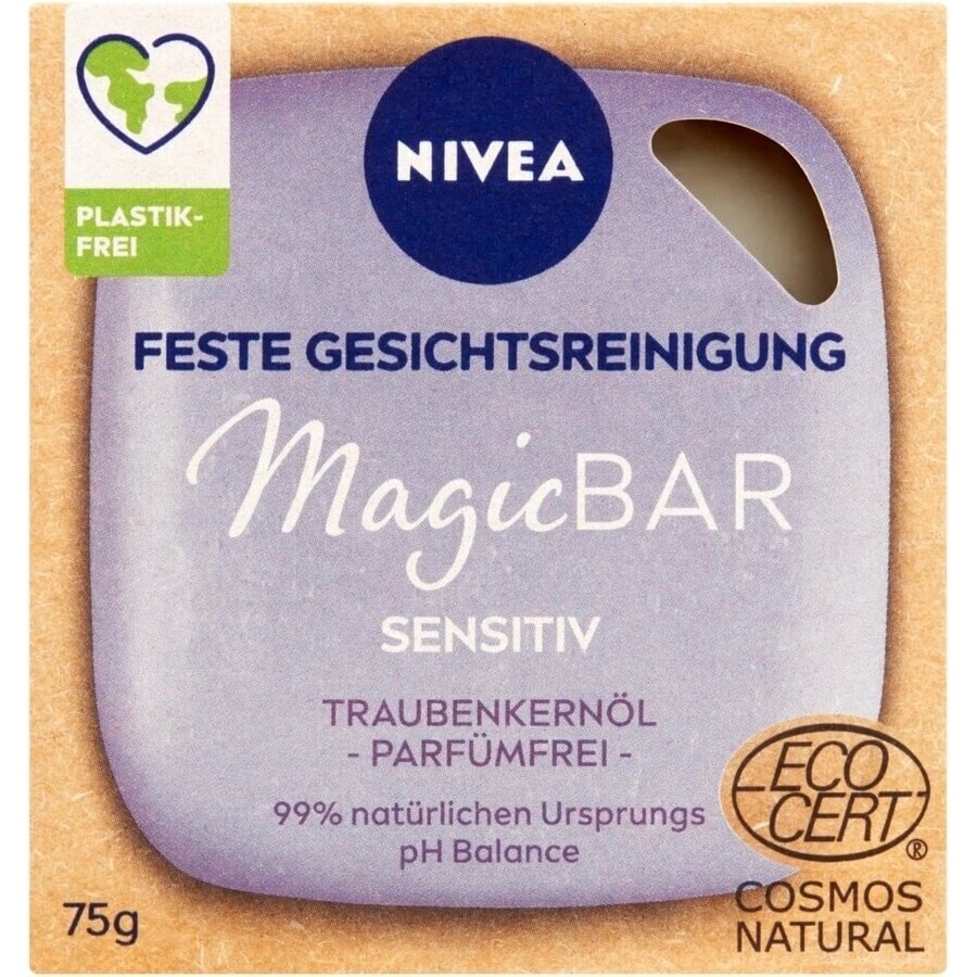 Nivea Sensitive Facial Cleansing Soap Sensitive 1×75 g, savon pour le visage