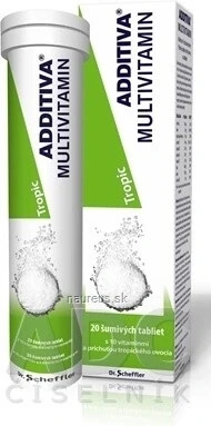ADDITIVA MULTIVITAMIN Tropic 1×20 tbl, Multivitamin