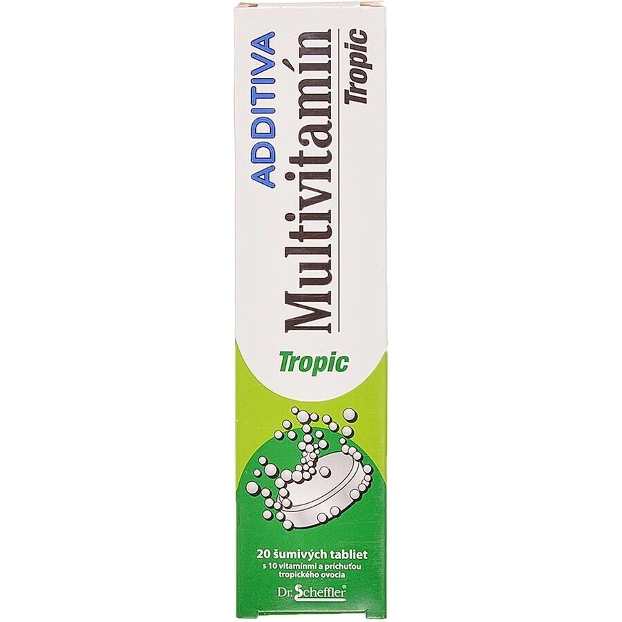 ADDITIVA MULTIVITAMIN Tropic 1×20 tbl, multivitamine