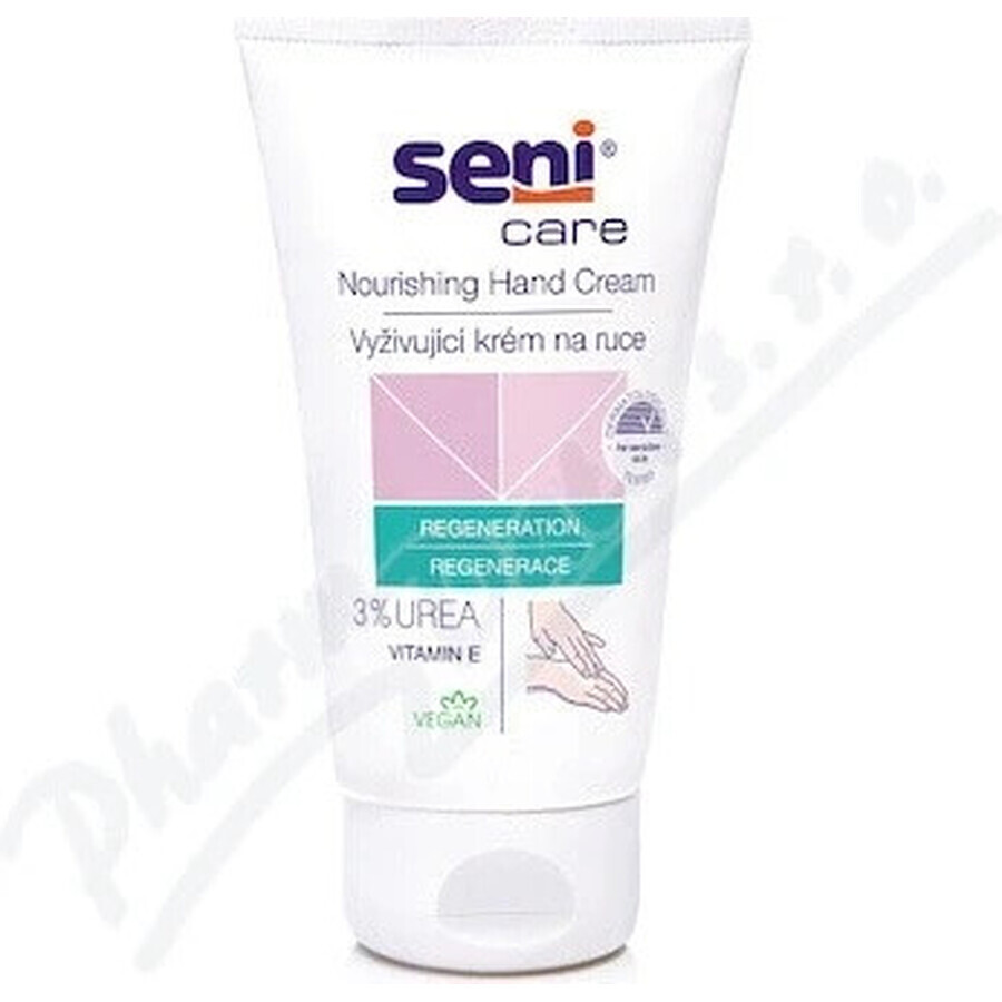 Seni Care Crema mani nutriente al 3% di urea, rigenerante 1x100 ml