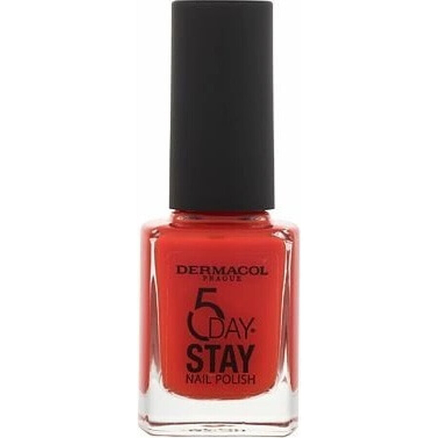 Dermacol Long Lasting Nail Polish 5 Days Stay No.52 Too hot 1×11 ml, Nagellack