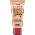 DERMACOL 2in1 Farbcreme 2in1 Farbton: BISCUIT 1×30 ml, 2in1 Farbcreme