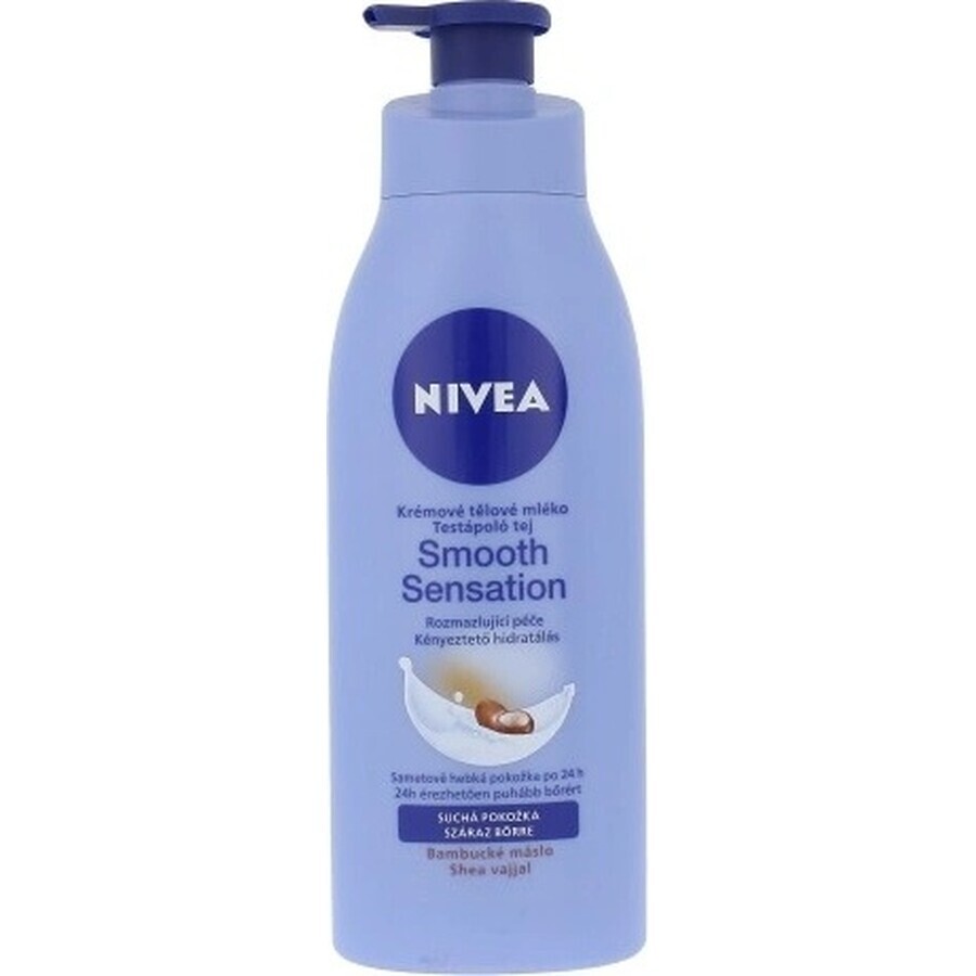 NIVEA BODY CREAM MILK Smooth Sensation 1×400 ml, lait corporel