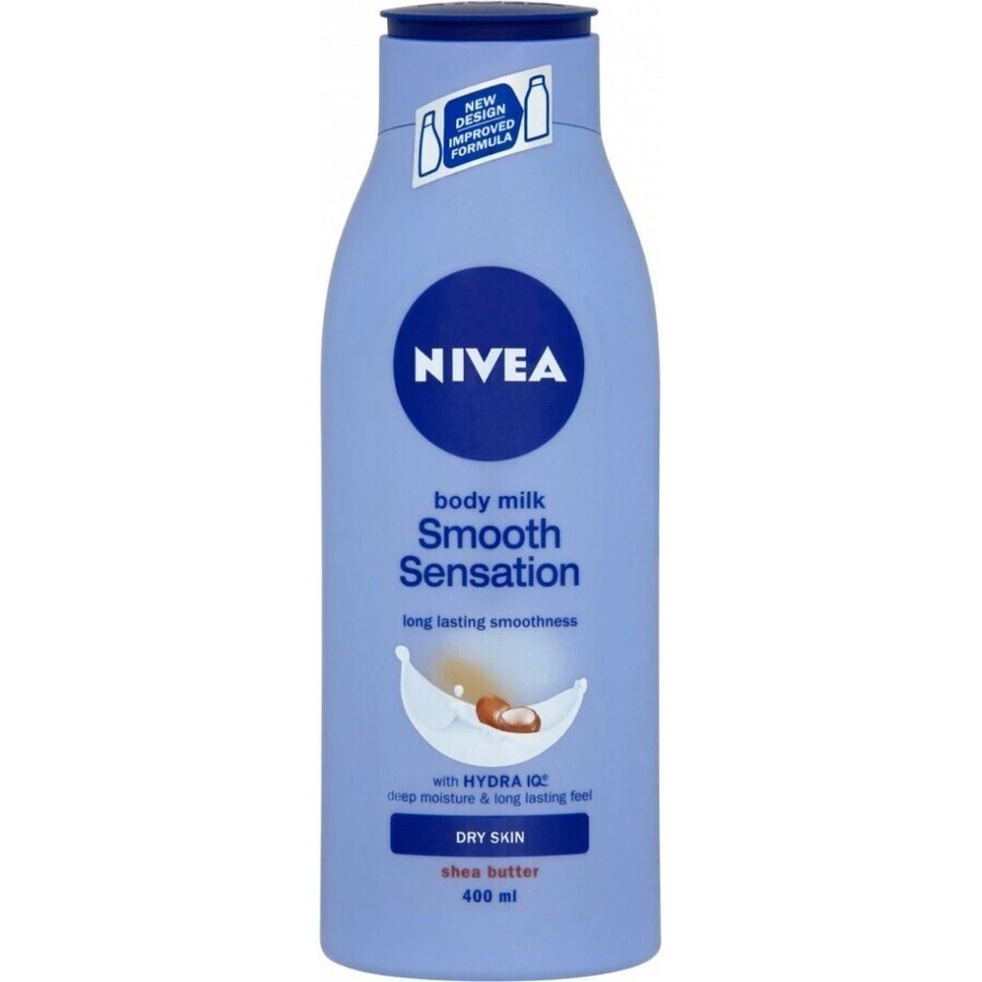 NIVEA BODY CREAM MILK Smooth Sensation 1×400 ml, lait corporel