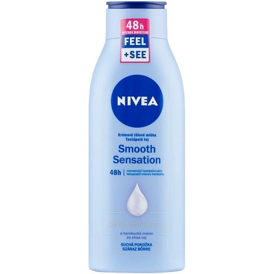 NIVEA BODY CREAM MILK Smooth Sensation 1×400 ml, lait corporel