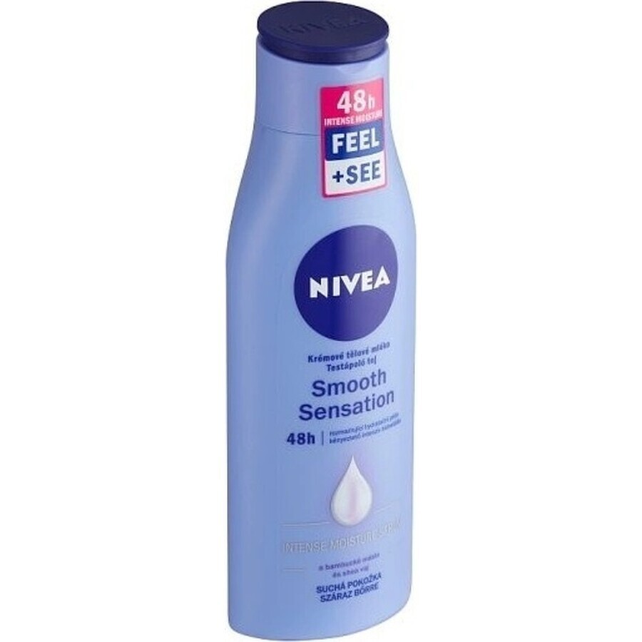 NIVEA BODY CREAM MILK Smooth Sensation 1×400 ml, lait corporel