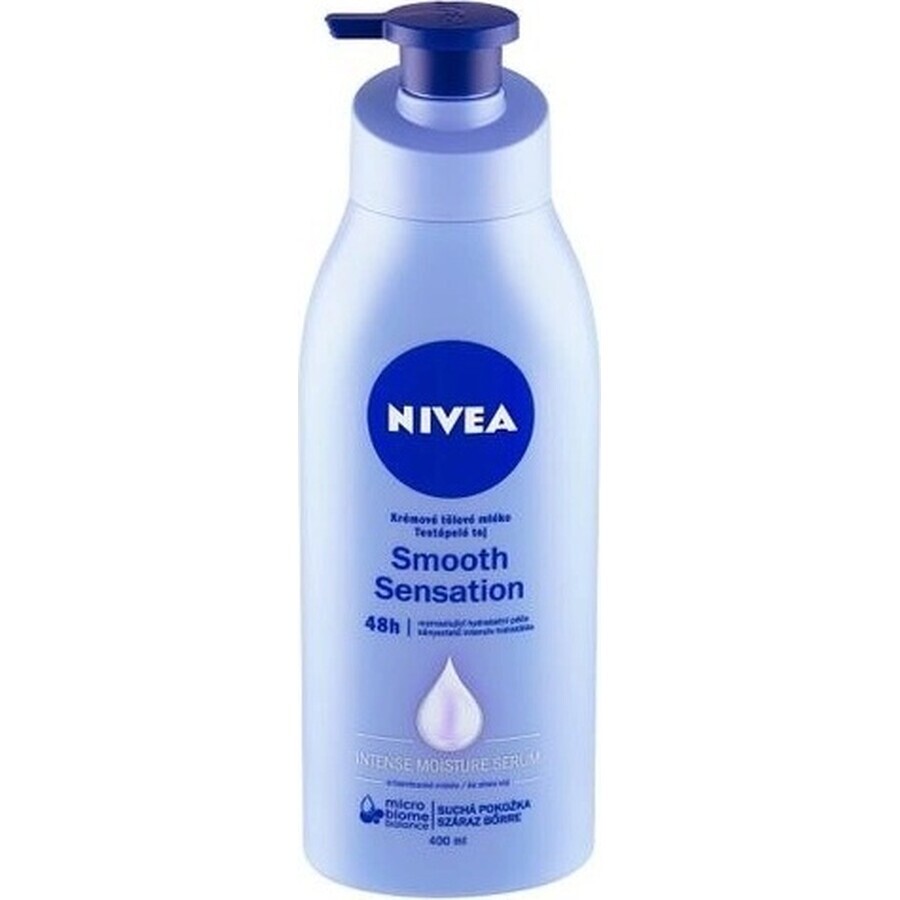 NIVEA BODY CREAM MILK Smooth Sensation 1×400 ml, lait corporel