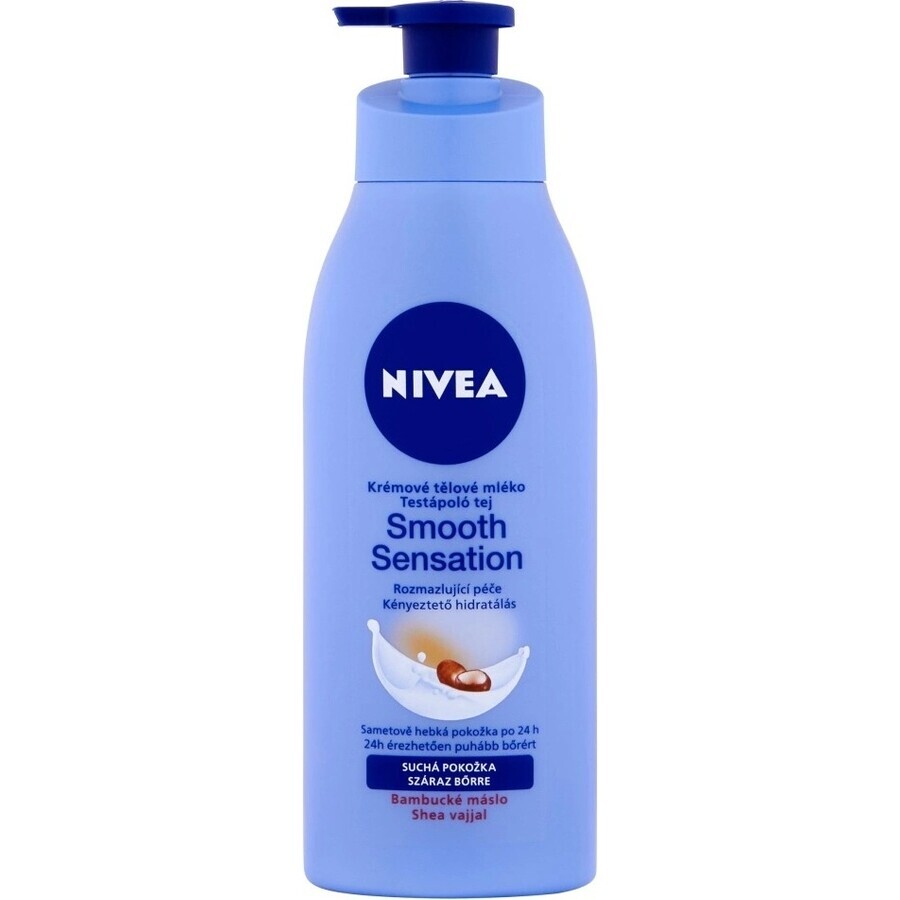 NIVEA BODY CREAM MILK Smooth Sensation 1×400 ml, lait corporel