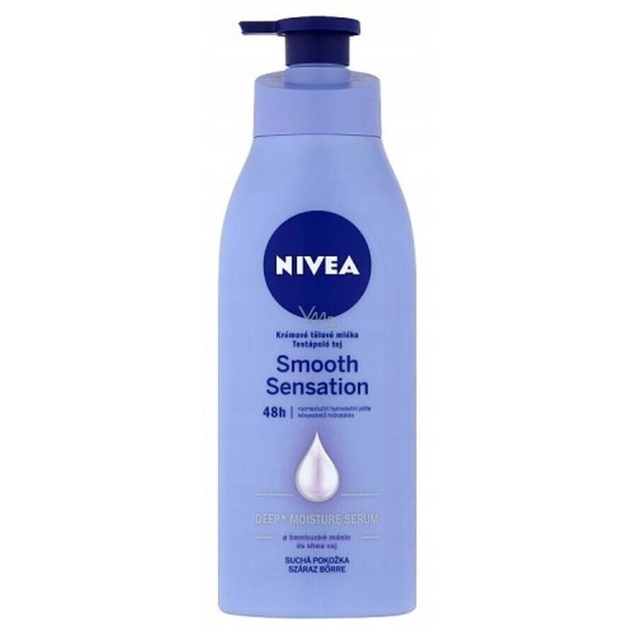 NIVEA BODY CREAM MILK Smooth Sensation 1×400 ml, lait corporel