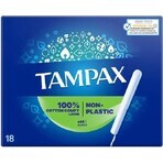 Tampax NON PLASTICI Super 18 pezzi 1×18 pezzi, assorbenti interni