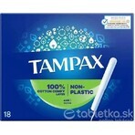 Tampax NON PLASTICI Super 18 pezzi 1×18 pezzi, assorbenti interni