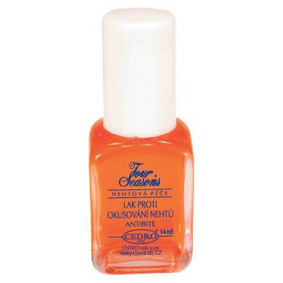 FOUR SEASONS LACCA ANTIFRODE PER UNGHIE 1×14 ml con buccia d'arancia