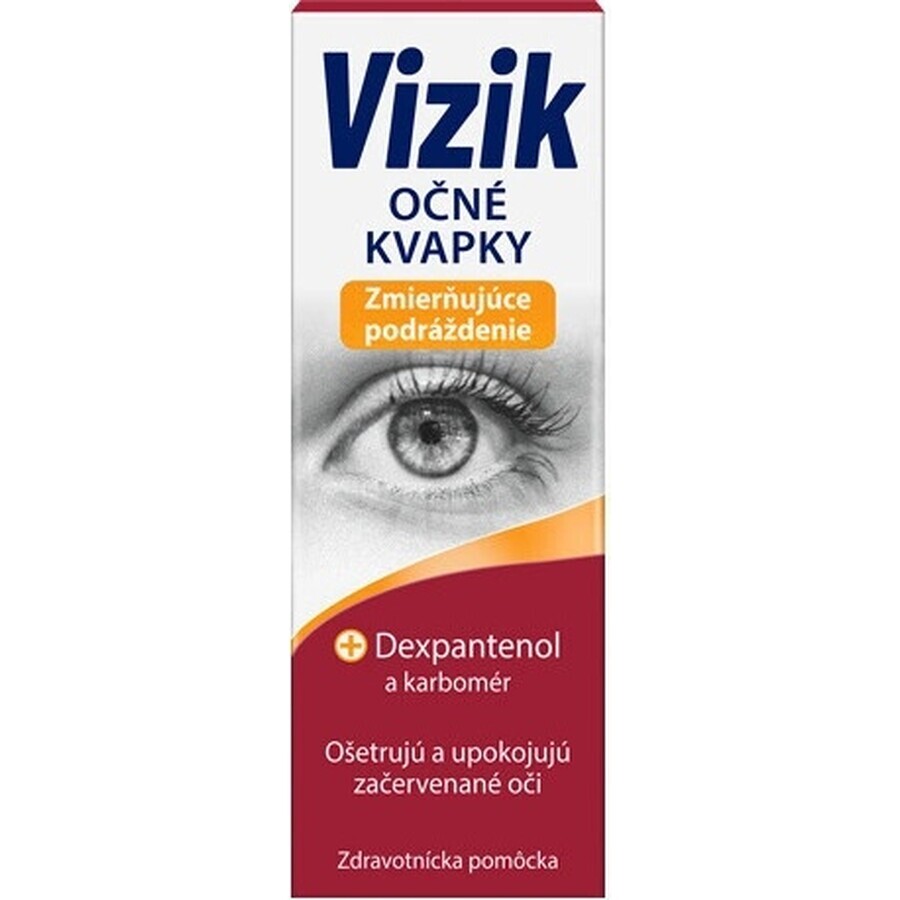 VIZIK eye drops to relieve irritation 1×1 pc