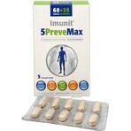 Imunit 5PreveMax 1×80 tbl, (cu nucleotide și betaglucan)