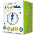 Imunit 5PreveMax 1×80 tbl, (cu nucleotide și betaglucan)