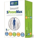 Imunit 5PreveMax 1×80 tbl, (cu nucleotide și betaglucan)