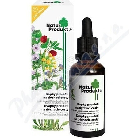 Naturprodukt Children's drops for the respiratory tract 1×50 ml, food supplement