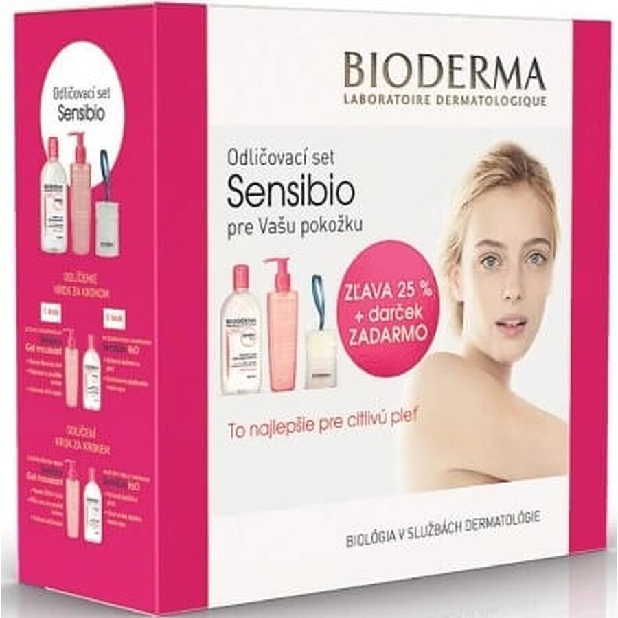 BIODERMA Sensibio Gel 200ml 1+1 Festival 2×200ml, reinigingsgel