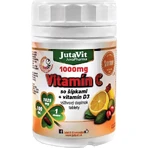 JutaVit Vitamina C 1000 mg con rosa mosqueta + vitamina D3 1×100 tbl, Vitamina C 1000 mg con rosa mosqueta + vitamina D3