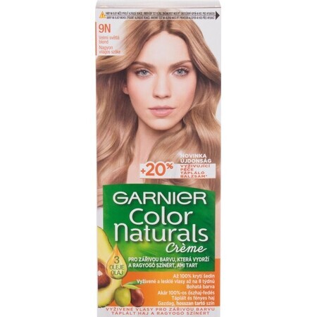 Garnier Color Naturals coloration permanente 9N blond très clair 9N blond très clair 1×1 pc, coloration cheveux