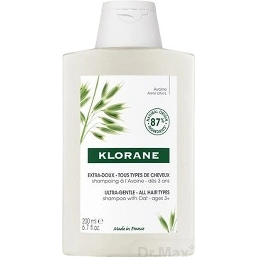 KLORANE SHAMPOOING with Oats 1×200 ml, shampoo