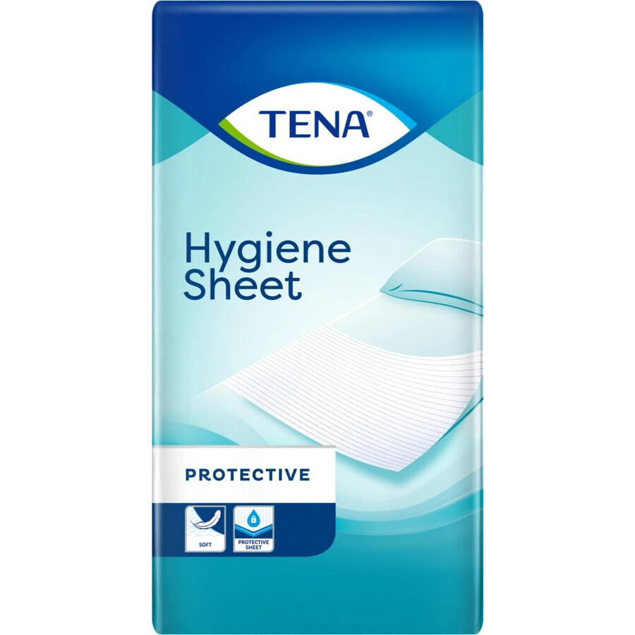 TENA Hygienic Feuille hygiénique 175x80cm 1×100 pcs, feuille hygiénique jetable