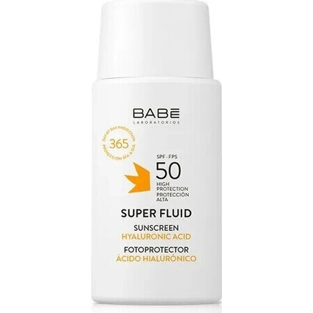 BABÉ SUPER FLUID OIL FREE SPF50 1x50ml, mattierendes Fluid mit SPF