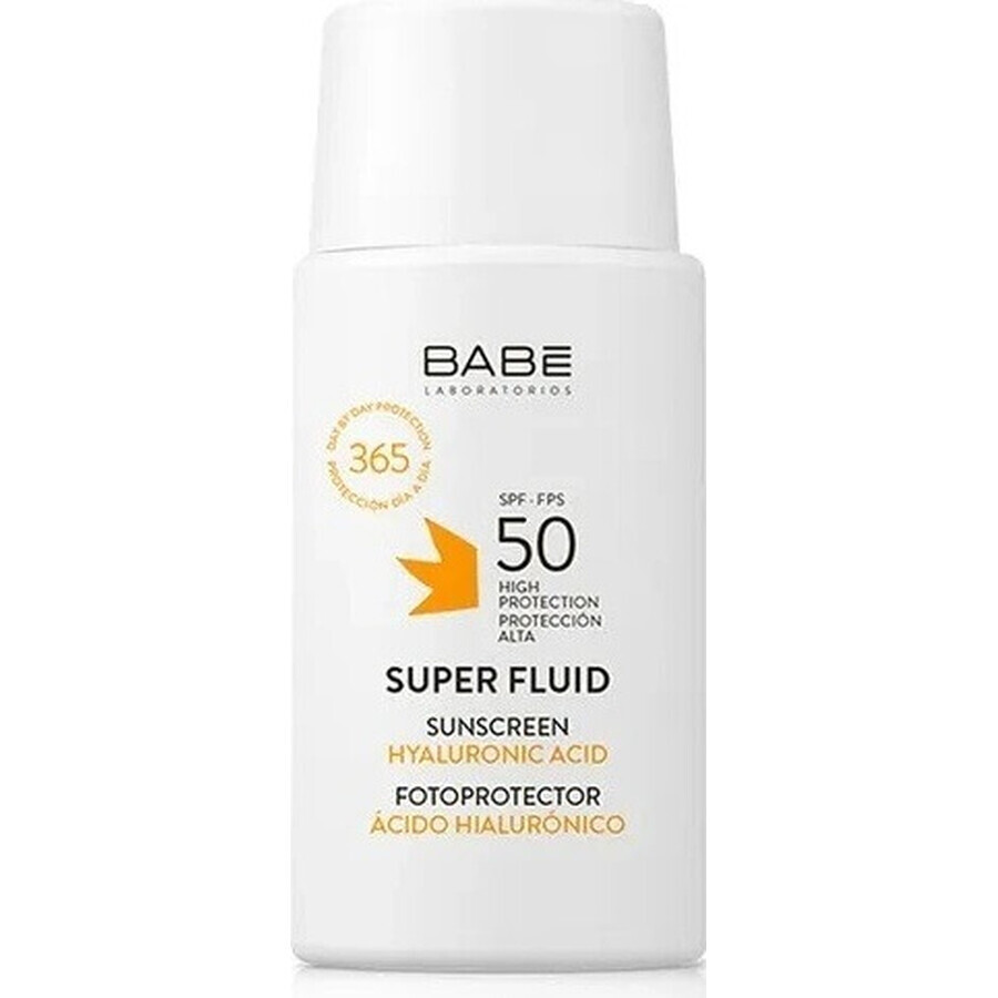 BABÉ SUPER FLUID OIL FREE SPF50 1x50ml, mattierendes Fluid mit SPF