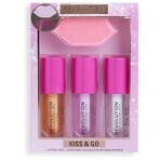 Revolution, Kiss & Go Glaze Lip Care Gift Set 1×1 set, gift set