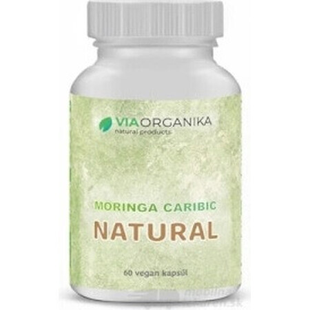 VIA ORGANIKA moringa moringa caribic NATURAL 60 capsules 60 cps, food supplement