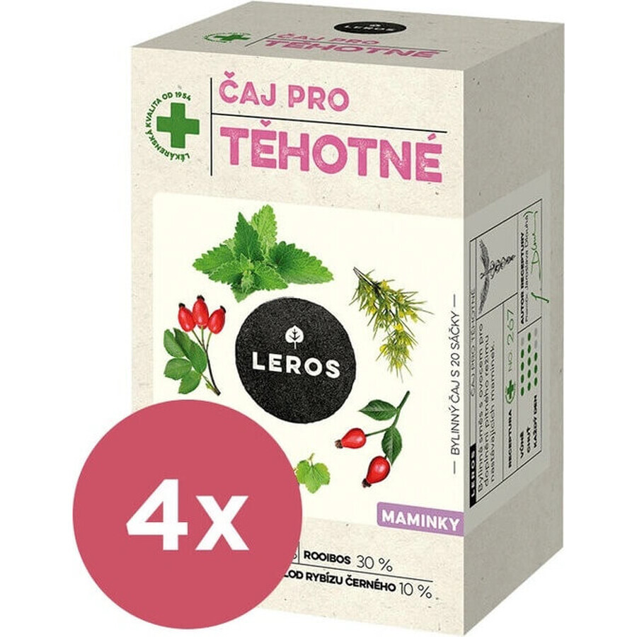 LEROS TEA FOR PREGNANT MOMS 20×2 g, Kräutertee für werdende Mütter