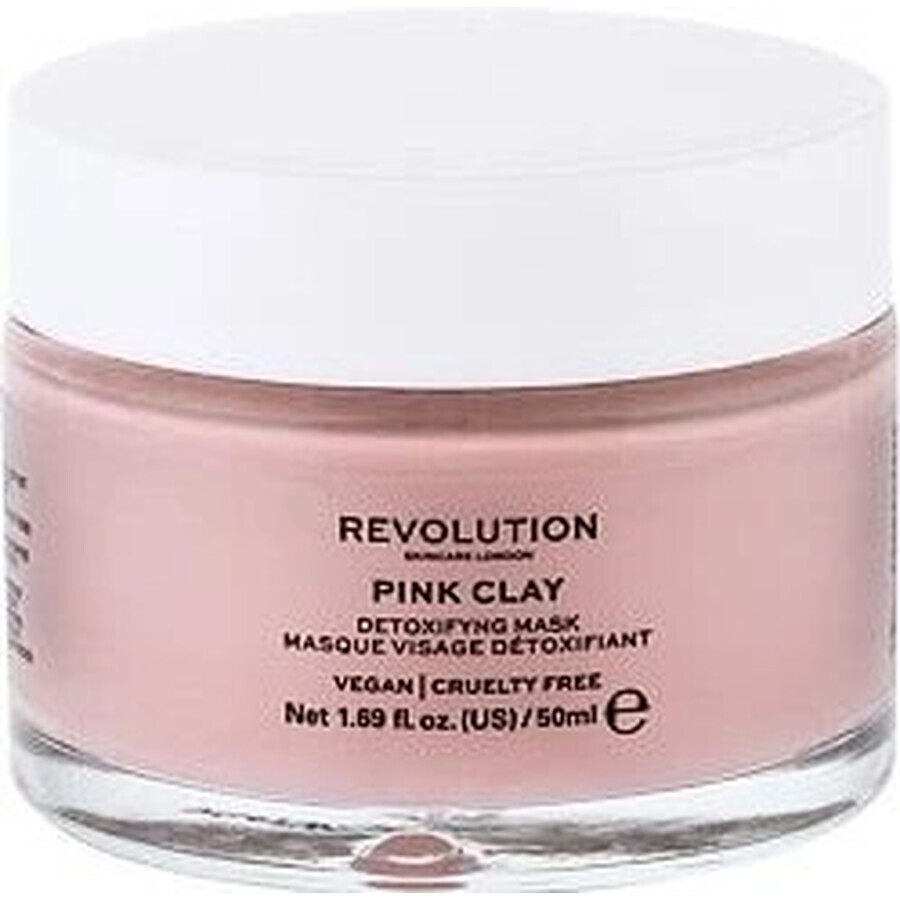 Revolution Skincare Masque détoxifiant à l'argile rose 1×1 pc